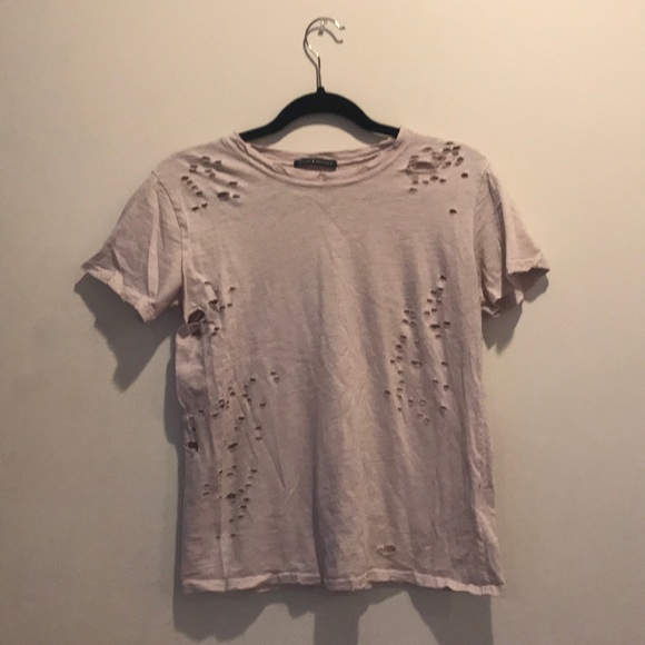 Brandy Melville Tops - Distressed Brandy Melville T